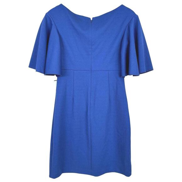 NWT Trina Turk Textured Cielo Diamond Blue Mini Dress Size‎ 4 Cocktail Party - Picture 4 of 7
